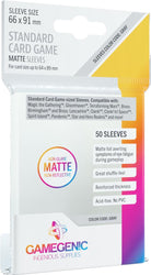 Gamegenic MATTE Sleeves: Standard Card Game (66 x 91 mm, 50 pack) (ONLINE ORDER ONLY)