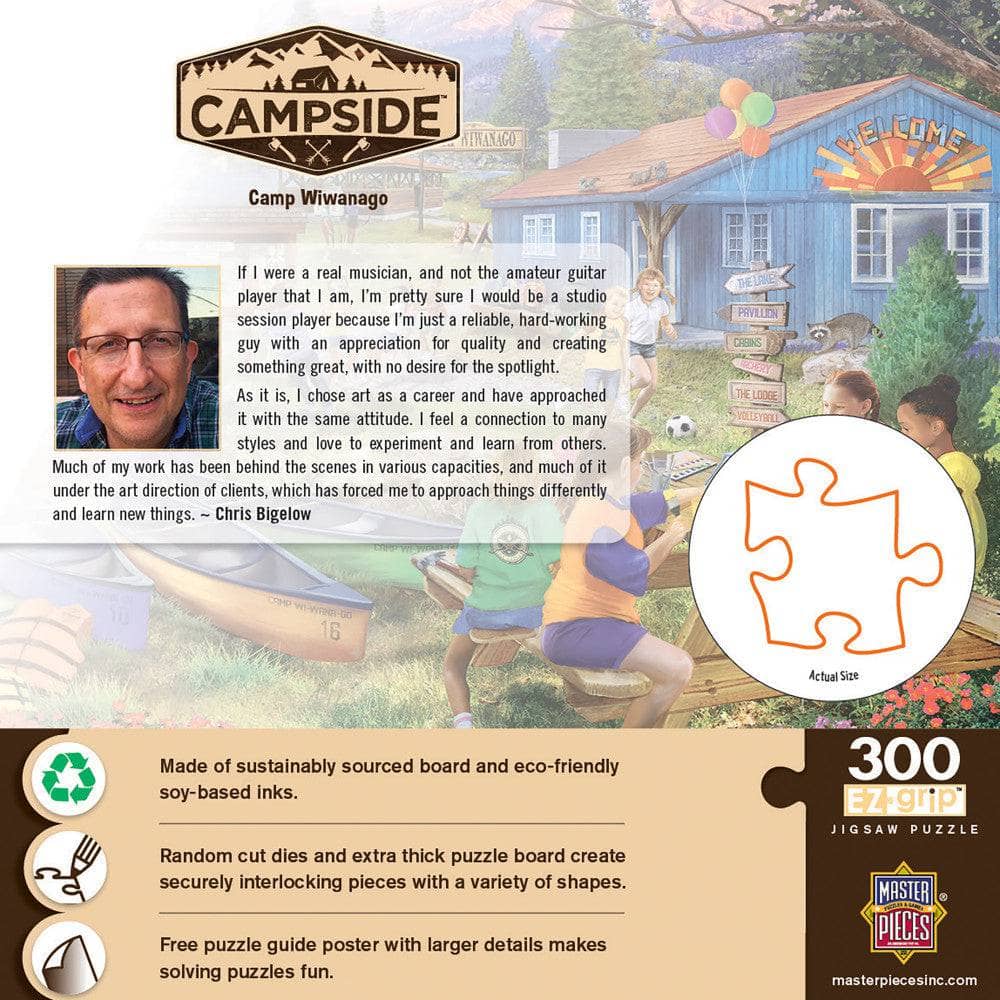 Campside - Camp Wiwanago 300 Piece EZ Grip Jigsaw Puzzle (ONLINE ORDER ONLY)