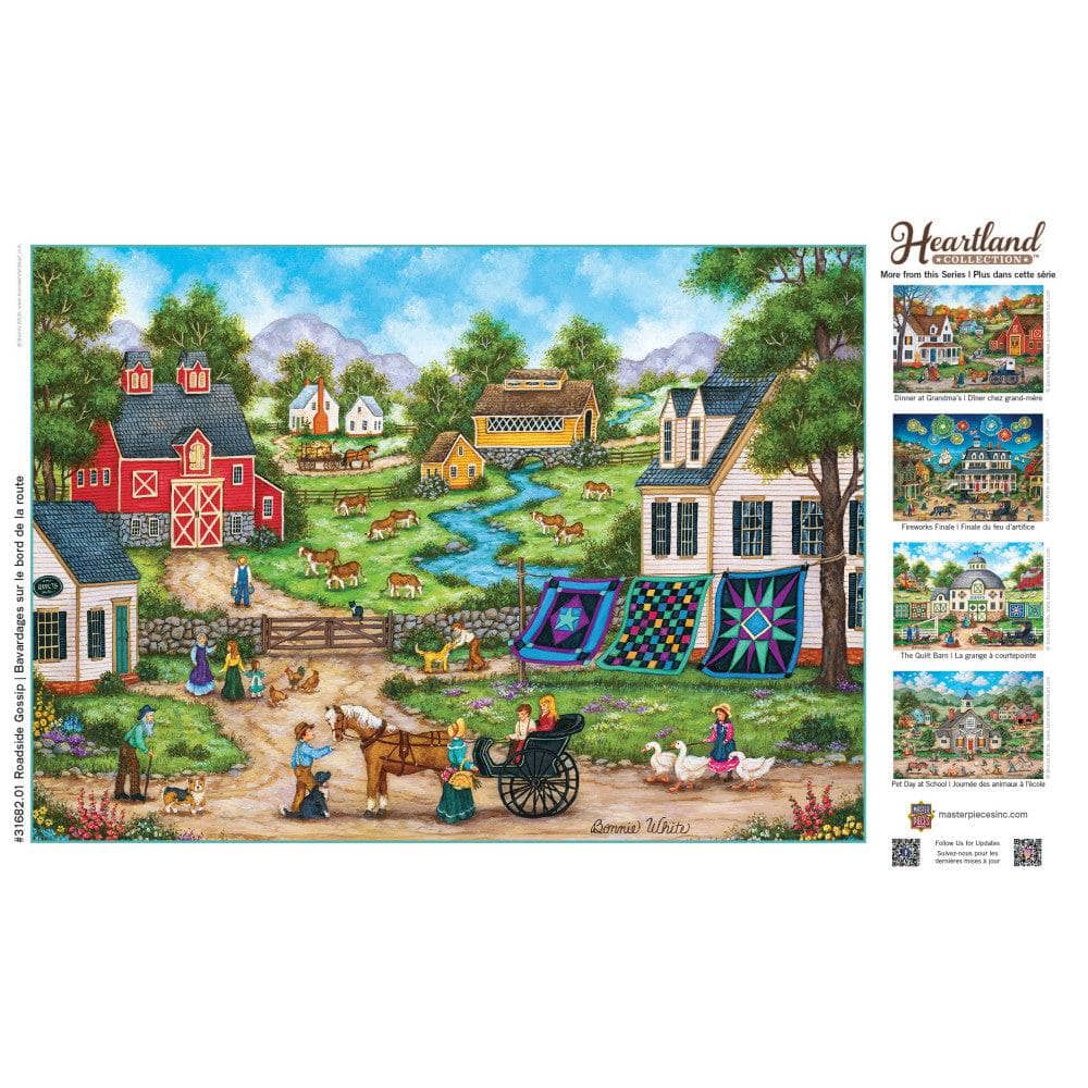 Heartland - Roadside Gossip 500 Piece Jigsaw Puzzle (ONLINE ORDER ONLY)