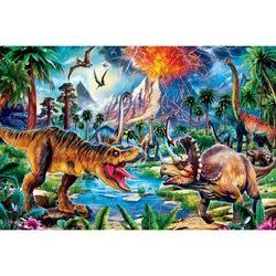 Glow in the Dark - Dinosaur World 48 Piece Floor Jigsaw Puzzle (ONLINE ORDER ONLY)