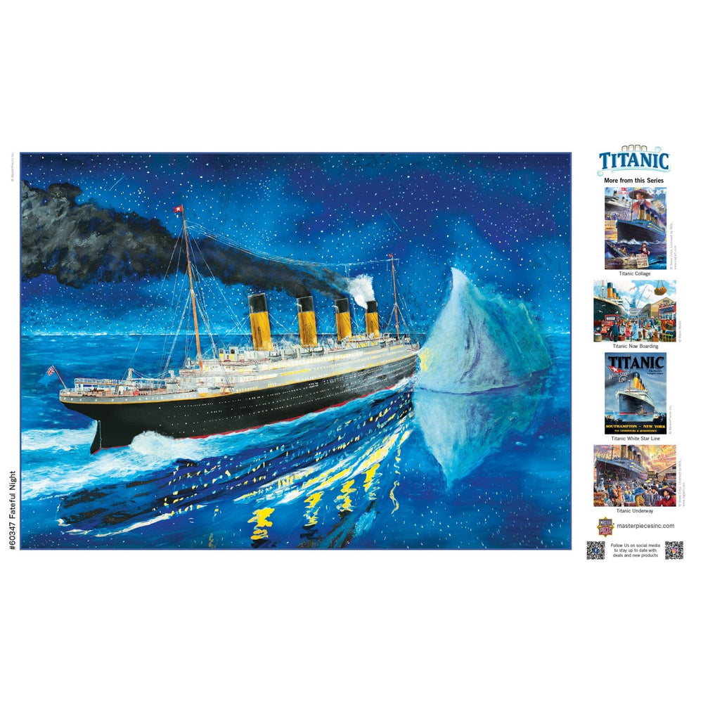 Titanic - Fateful Night 1000 Piece Jigsaw Puzzle (ONLINE ORDER ONLY)