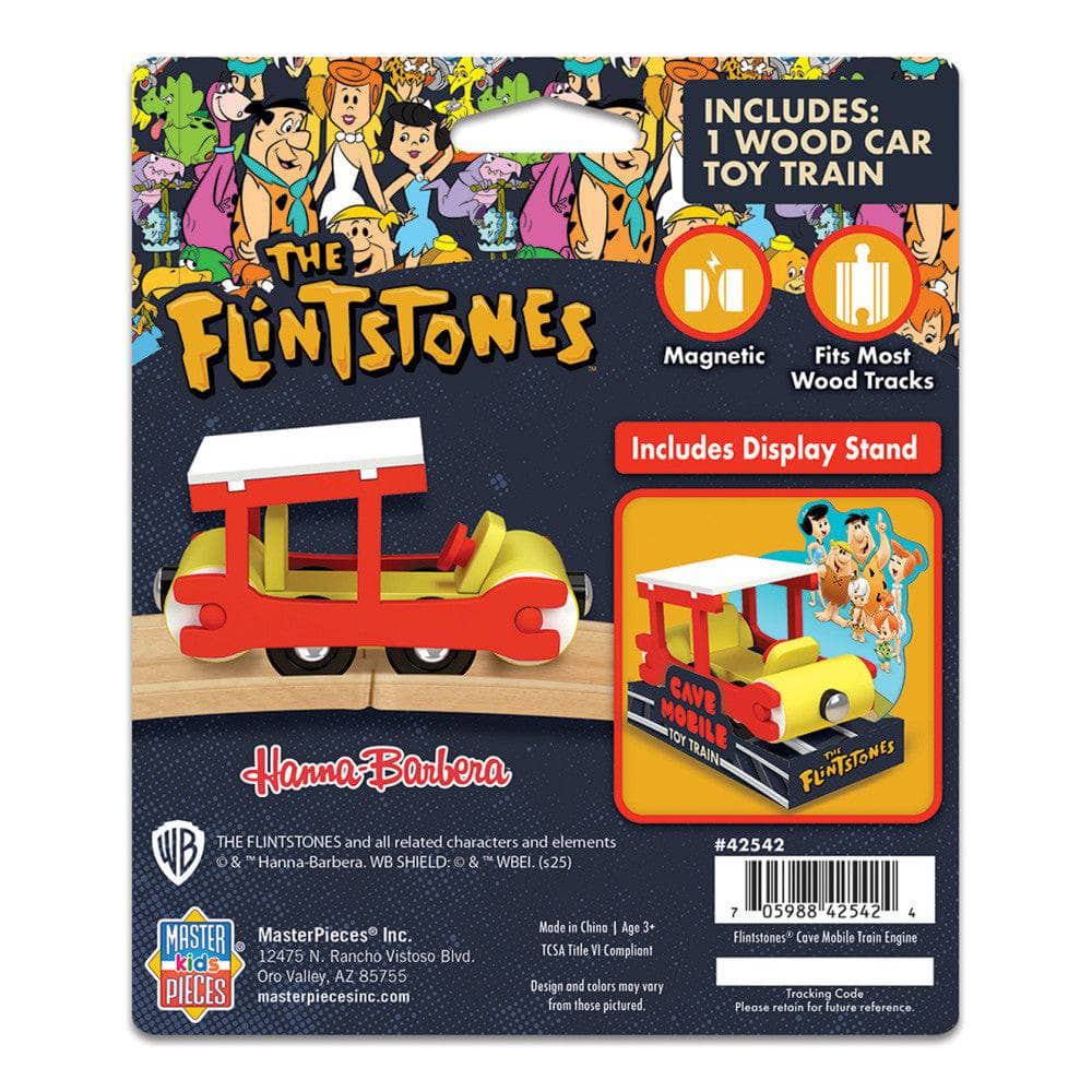The Flintstones - Cave Mobile Wood Toy Train Engine (ONLINE ORDER ONLY)
