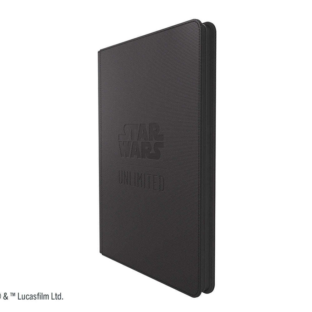 Star Wars: Unlimited Zip-Up Album 18-Pocket Black (ONLINE ORDER ONLY)
