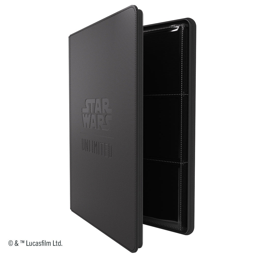 Star Wars: Unlimited Zip-Up Album 18-Pocket Black (ONLINE ORDER ONLY)