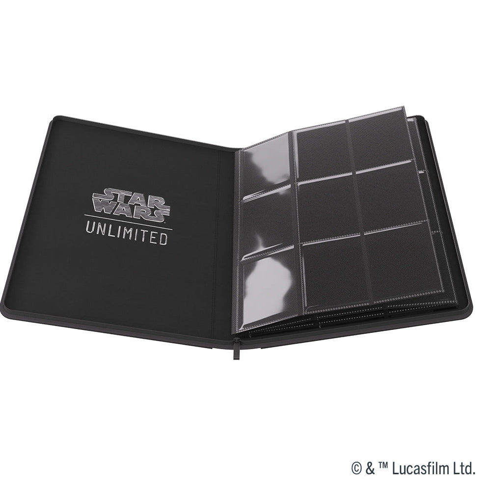 Star Wars: Unlimited Zip-Up Album 18-Pocket Black (ONLINE ORDER ONLY)