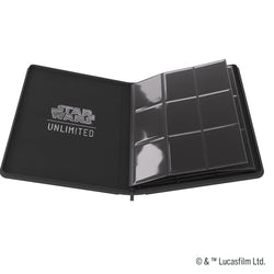 Star Wars: Unlimited Zip-Up Album 18-Pocket Black (ONLINE ORDER ONLY)