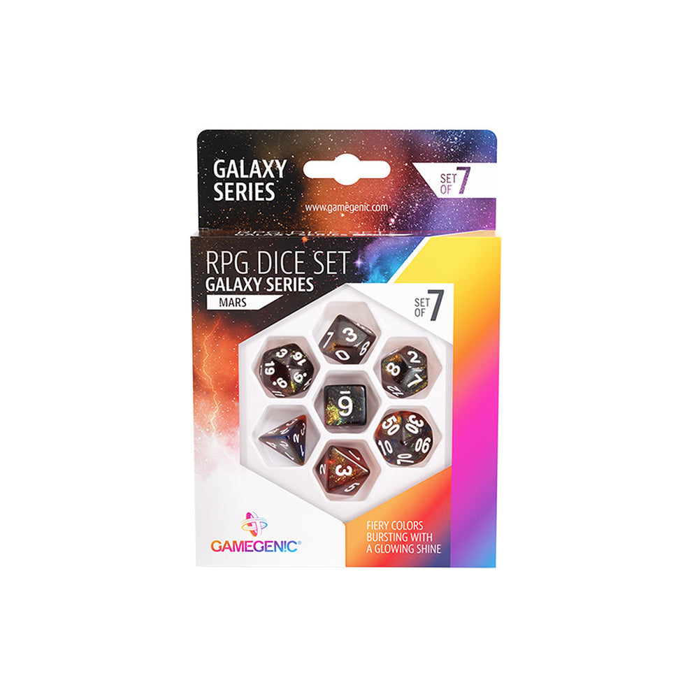 Gamegenic 7-Set RPG Dice (ONLINE ORDER ONLY)