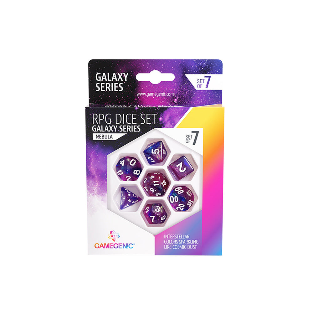 Gamegenic 7-Set RPG Dice (ONLINE ORDER ONLY)