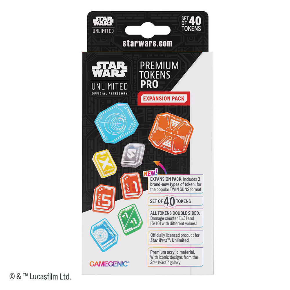 Star Wars™: Unlimited Premium Tokens PRO Expansion Pack (ONLINE ORDER ONLY)