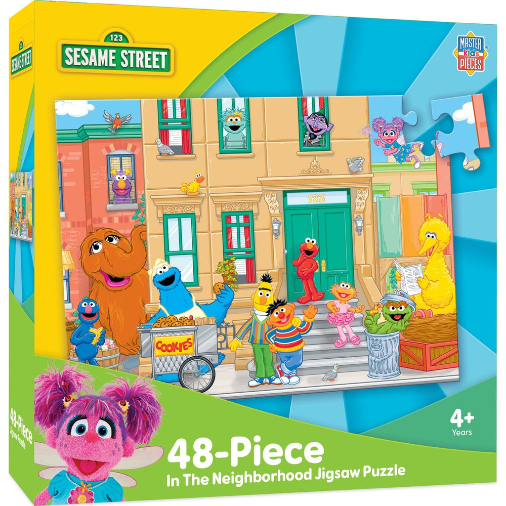 Sesame Street - In the Neighborhood 48 Piece Jigsaw Puzzle (ONLINE ORDER ONLY)