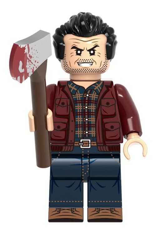 Axe-Wielding Caretaker Custom Minifig (ONLINE ORDER ONLY)