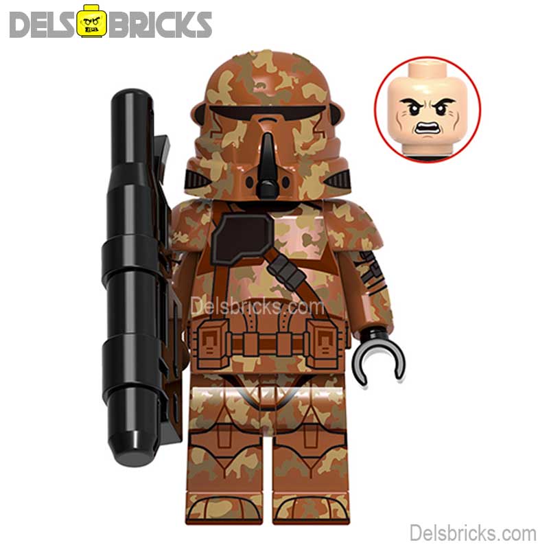 Geonosis Airborne Clone trooper | Lego Star Wars Minifigures Custom Toys (ONLINE ORDER ONLY)