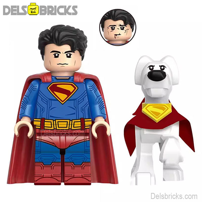 Superman & Krypto NEW Superman Movie 2025 Lego Minifigures Custom Toys (ONLINE ORDER ONLY)