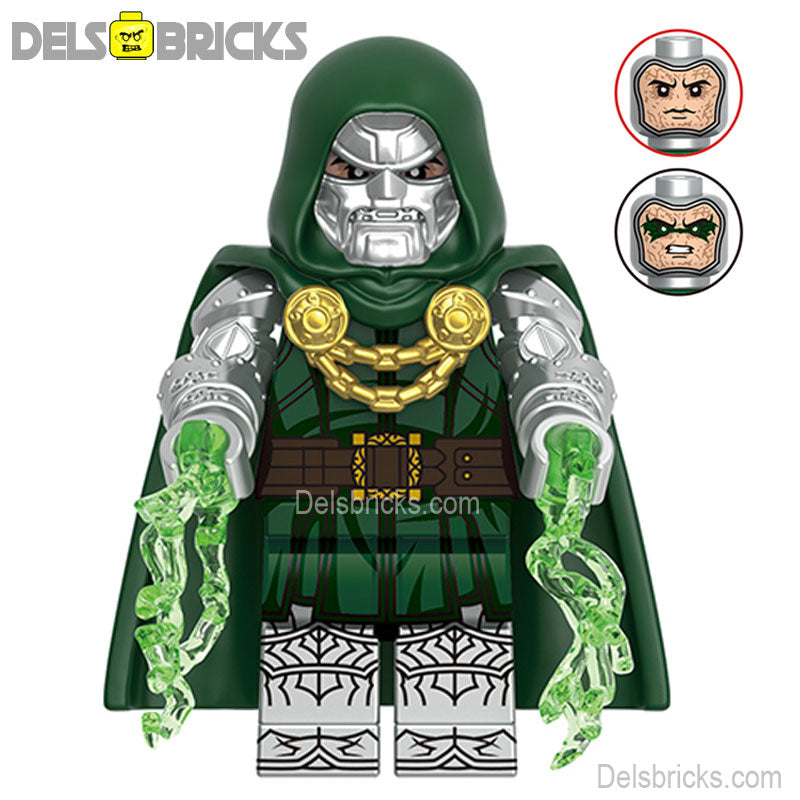 Dr Doom Fantastic Four First Steps Lego Minifigures Custom Toys (ONLINE ORDER ONLY)