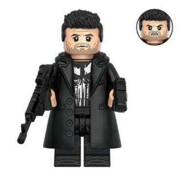 Caped skull Vigilante Urban Enforcer Minifig (Online Only)