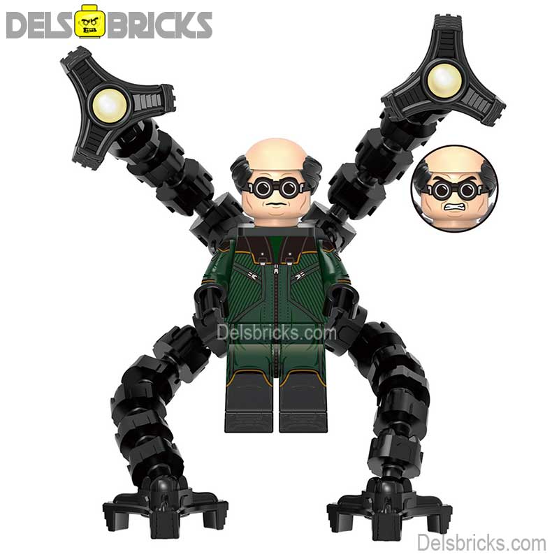 Doctor Octopus Doc OC from Spider-Man Video Game Lego minifigures Custom Toys (ONLINE ORDER ONLY)