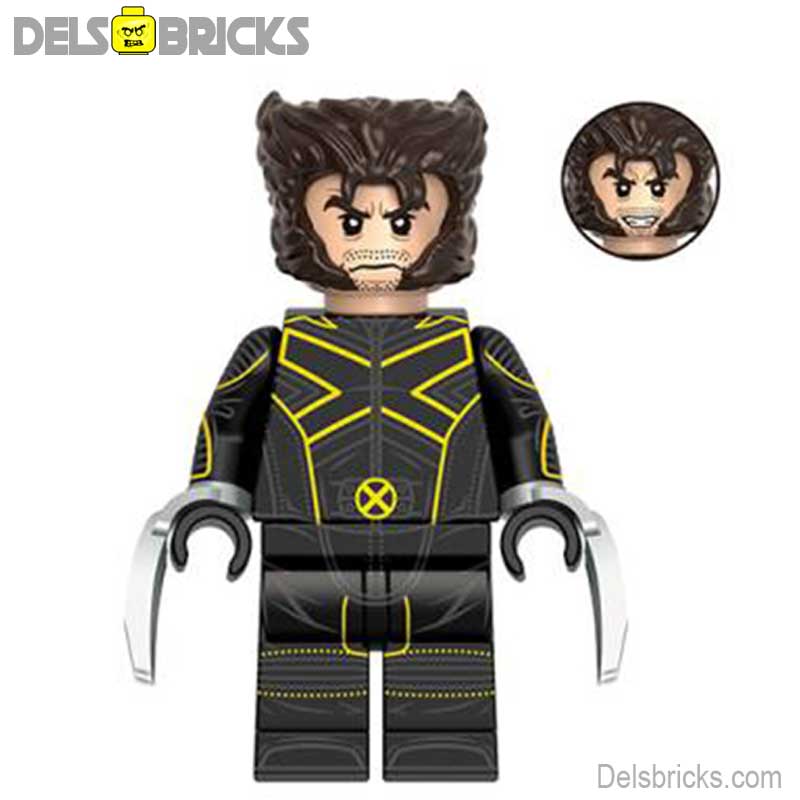 Wolverine Logan from X-Men & Deadpool movies Lego Marvel Minifigures toys 1 (ONLINE ORDER ONLY)