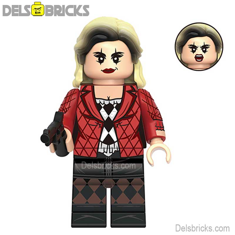 Harley Quinn from Joker 2 Lego Minifigures Custom Toys (lady gaga) (ONLINE ORDER ONLY)