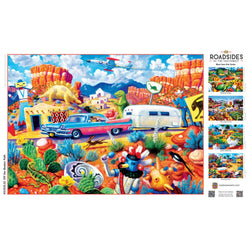 Roadsides of the Southwest - Off the Beaten Path 500 Piece Jigsaw Puzzle (ONLINE ORDER ONLY)