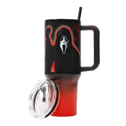 Scream Ghost Face 40oz Bloodstain Stainless Steel Tumbler (Online Order Only)