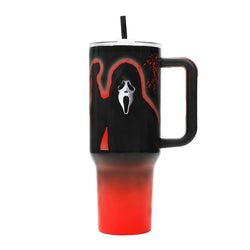 Scream Ghost Face 40oz Bloodstain Stainless Steel Tumbler (Online Order Only)