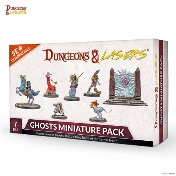 Dungeons & Lasers: Ghosts Miniature Pack (ONLINE ORDER ONLY)