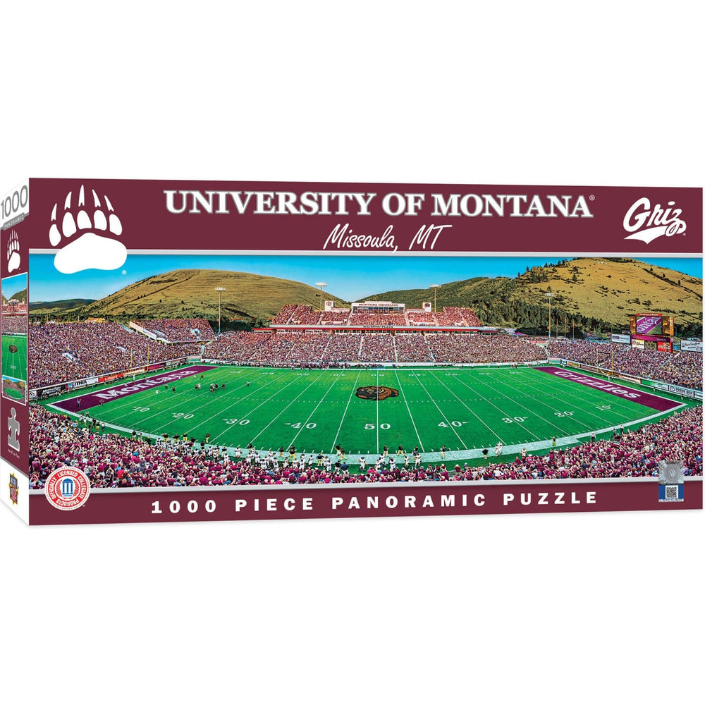 Montana Grizzlies - 1000 Piece Panoramic Jigsaw Puzzle (ONLINE ORDER ONLY)
