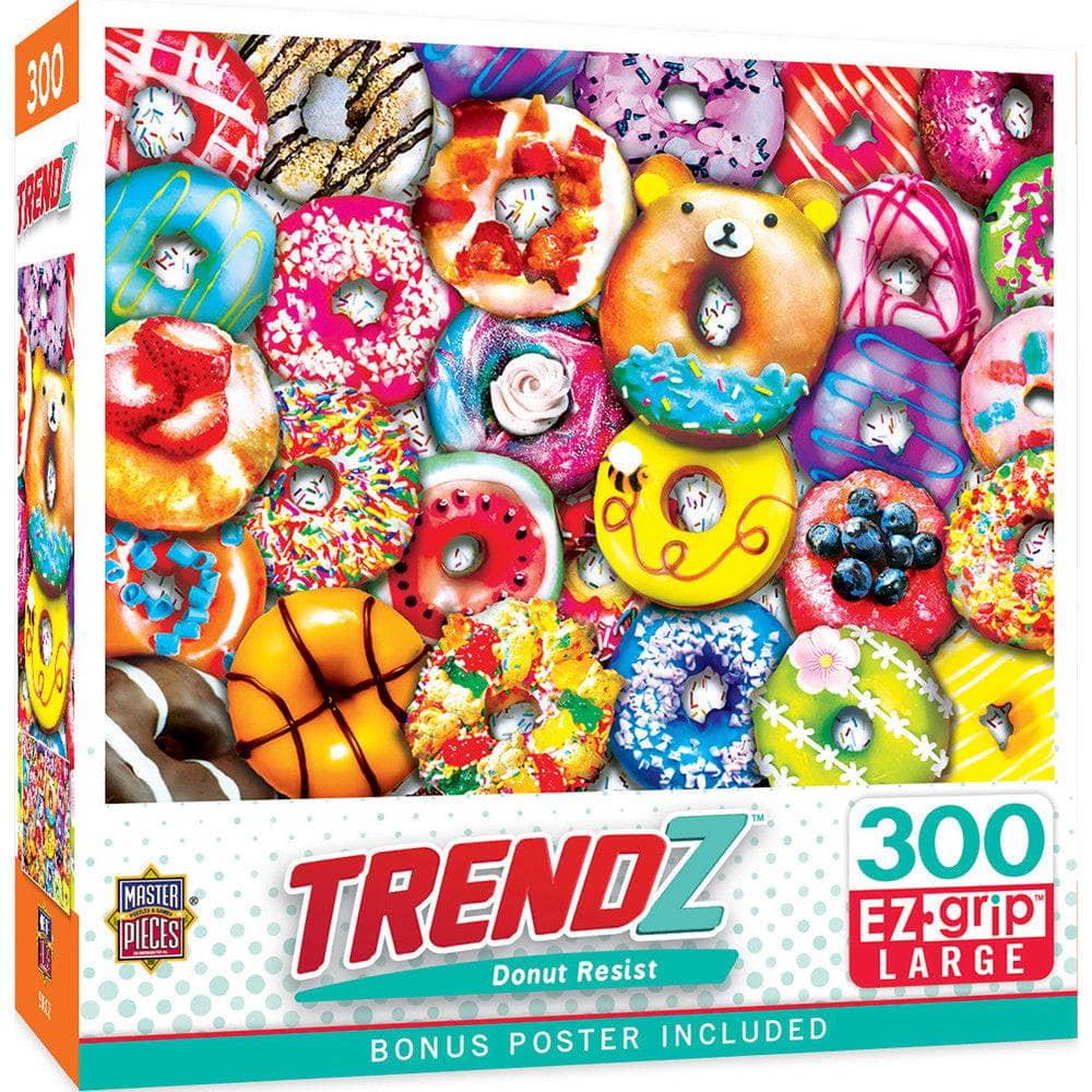 Trendz - Donut Resist 300 Piece EZ Grip Jigsaw Puzzle (ONLINE ORDER ONLY)