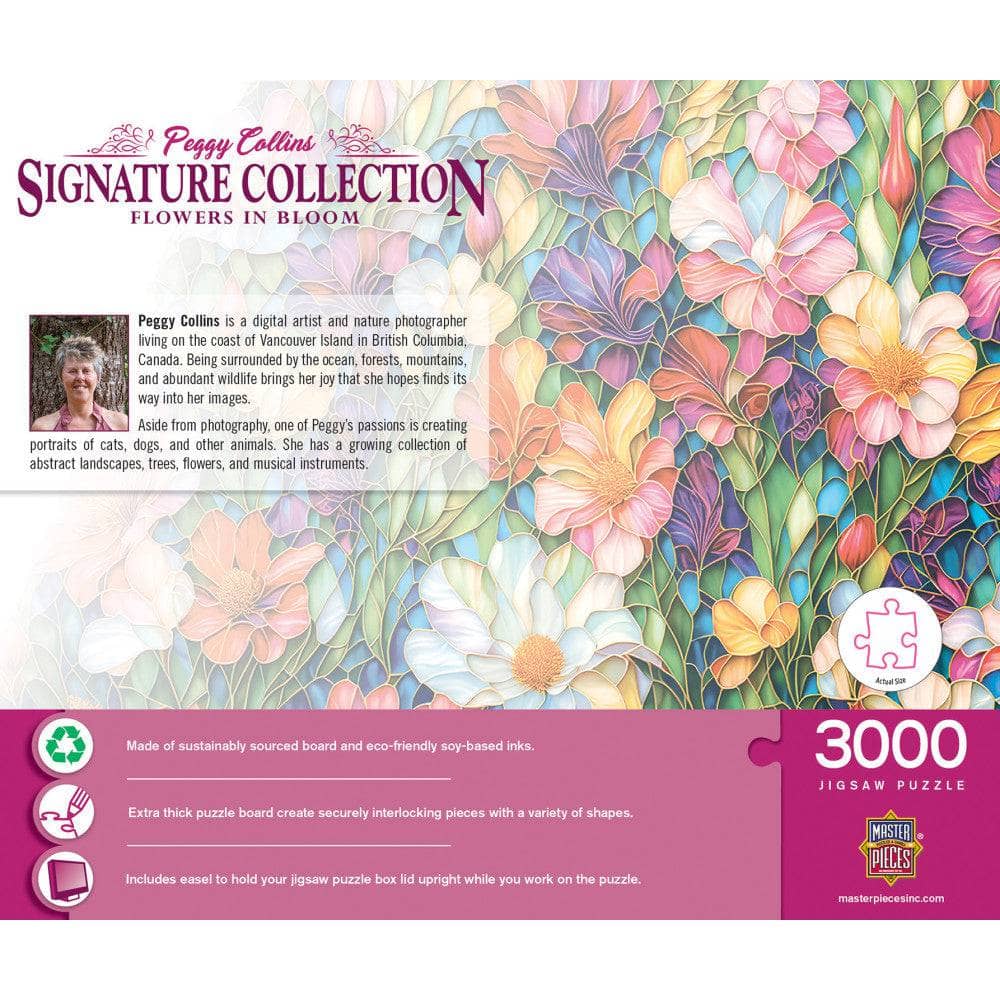 Signature Collection - Flowers in Bloom 3000 Piece Jigsaw Puzzle (ONLINE ORDER ONLY)