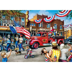 Hometown Heroes - Parade Day 1000 Piece Jigsaw Puzzle (ONLINE ORDER ONLY)