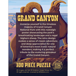 Grand Canyon National Park 300 Piece Jigsaw Puzzle (ONLINE ORDER ONLY)