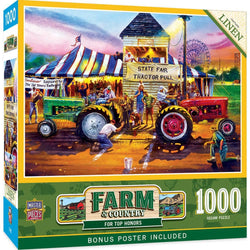 Farm & Country - For Top Honors 1000 Piece Jigsaw Puzzle (ONLINE ORDER ONLY)