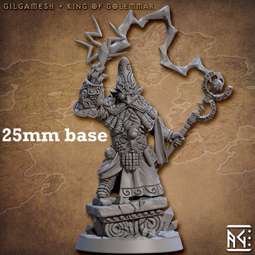 Gilgamesh, King of Golemmar (Male Gnome Artificer Noble) (ONLINE ORDER ONLY)