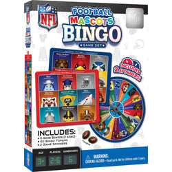 NFL Mascots Bingo Game