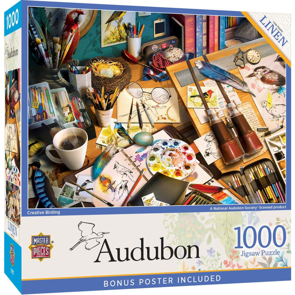 Audubon - Creative Birding 1000 Piece Jigsaw Puzzle