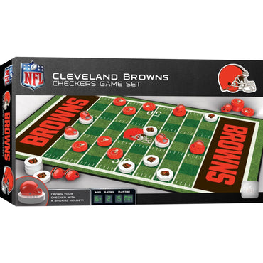 Cleveland Browns Checkers Board Game (ONLINE ORDER ONLY)