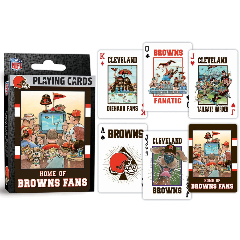 Cleveland Browns Fan Deck Playing Cards - 54 Card Deck (ONLINE ORDER ONLY)
