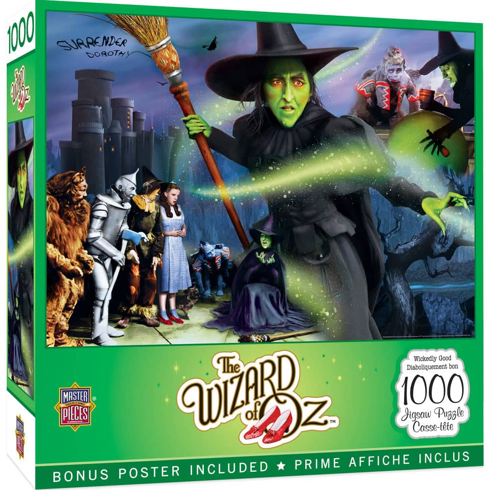 Wizard of Oz - Wickedly Good 1000 Piece Jigsaw Puzzle (ONLINE ORDER ONLY)