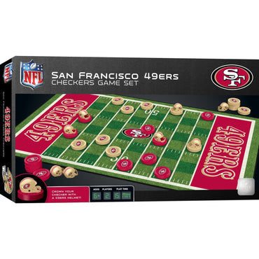San Francisco 49ers Checkers Board Game (ONLINE ORDER ONLY)