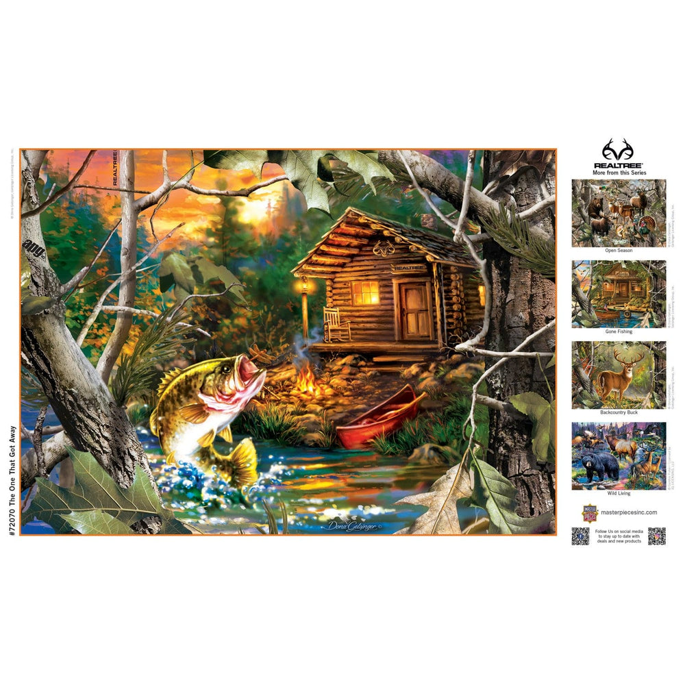 Realtree - The One That Got Away 1000 Piece Jigsaw Puzzle (ONLINE ORDER ONLY)