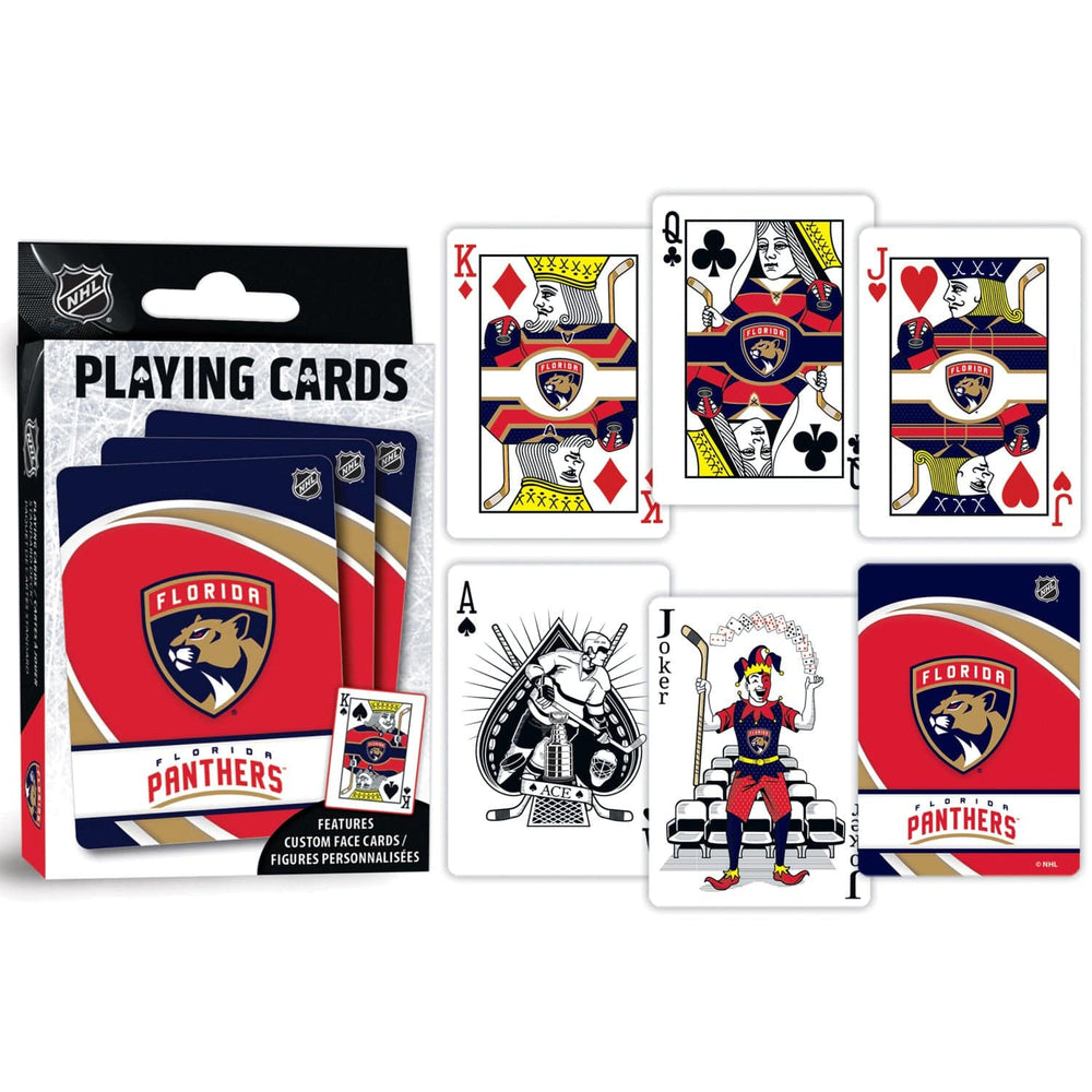 Florida Panthers Playing Cards - 54 Card Deck (ONLINE ORDER ONLY)