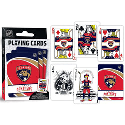 Florida Panthers Playing Cards - 54 Card Deck