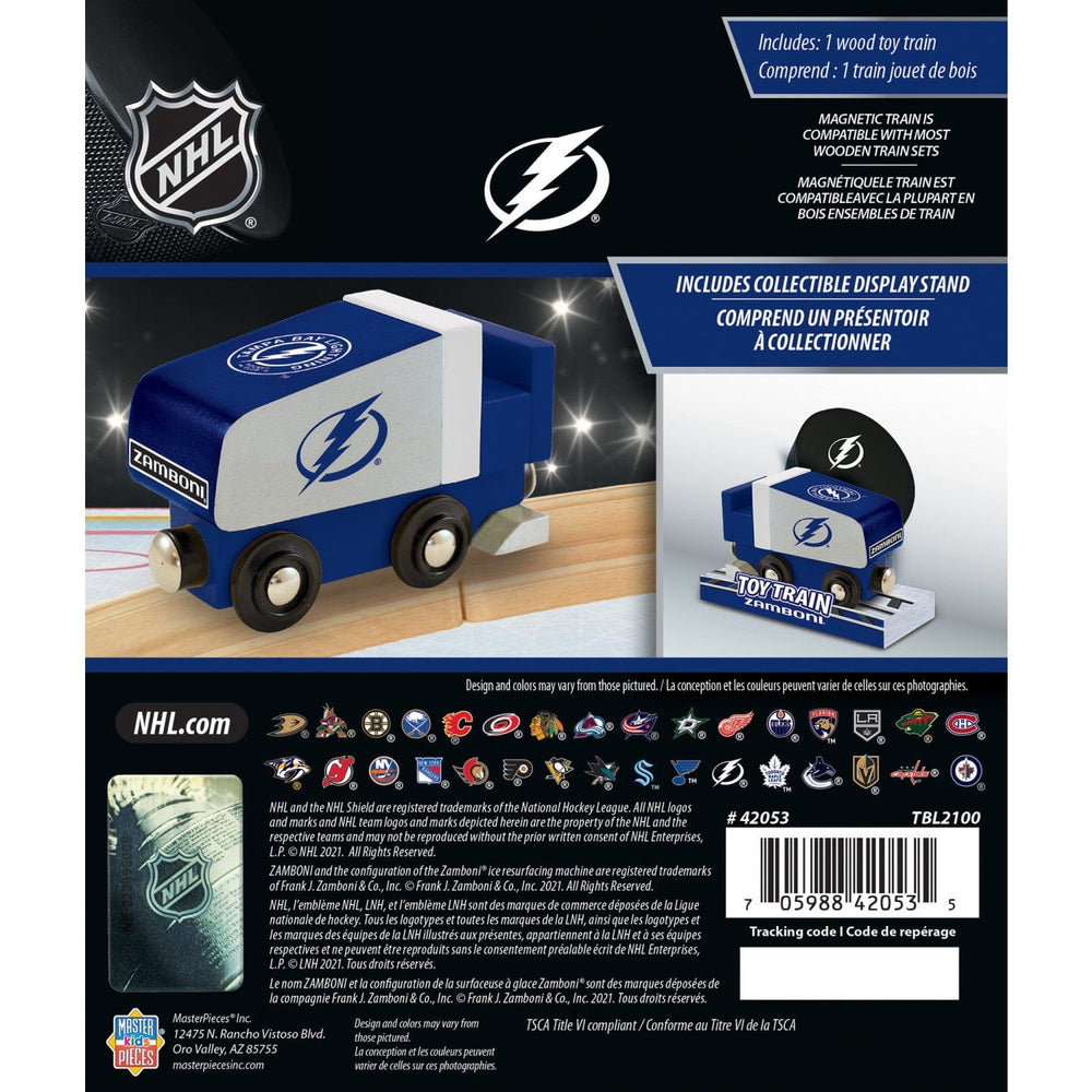 Tampa Bay Lightning Toy Zamboni Train Engine (ONLINE ORDER ONLY)