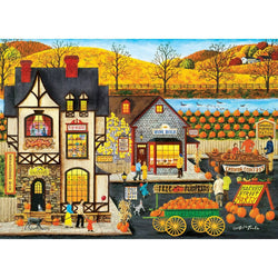 Americana - Harvest Street Party 500 Piece EZ Grip Jigsaw Puzzle (ONLINE ORDER ONLY)