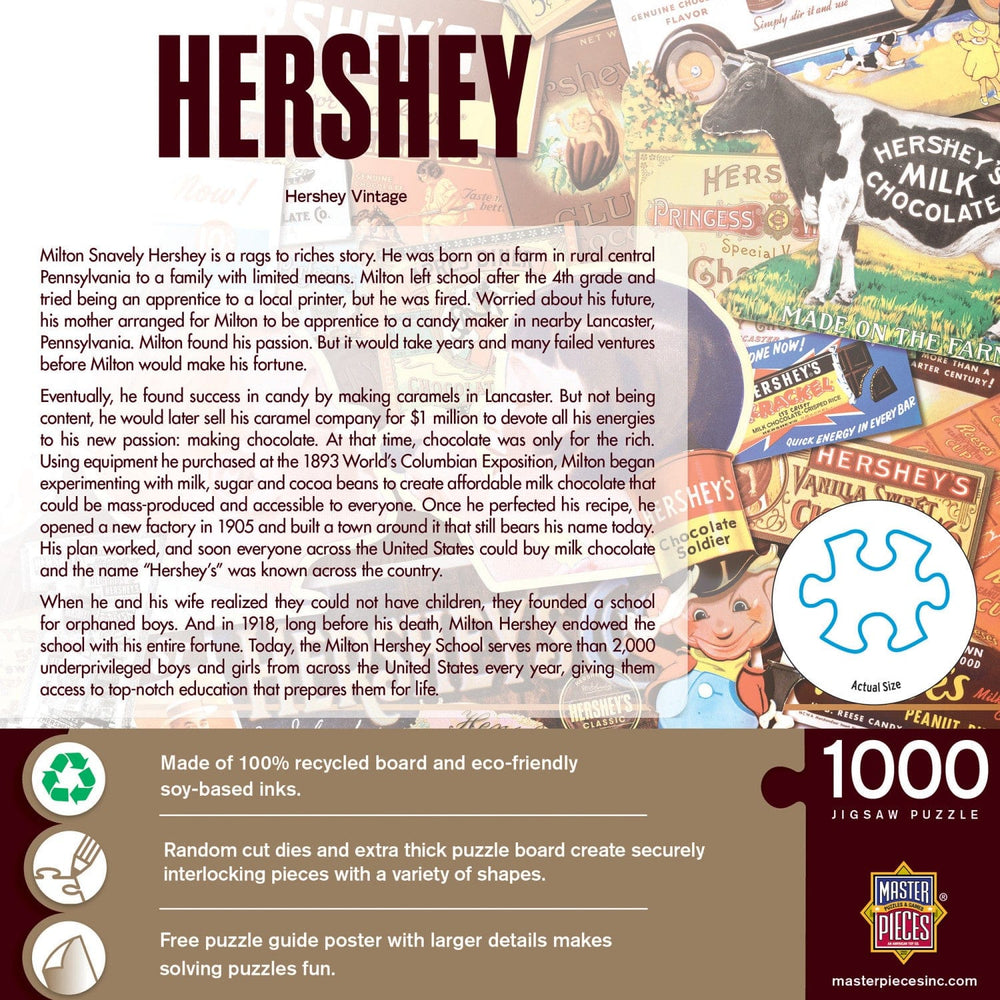 Hershey's Vintage - 1000 Piece Jigsaw Puzzle (ONLINE ORDER ONLY)
