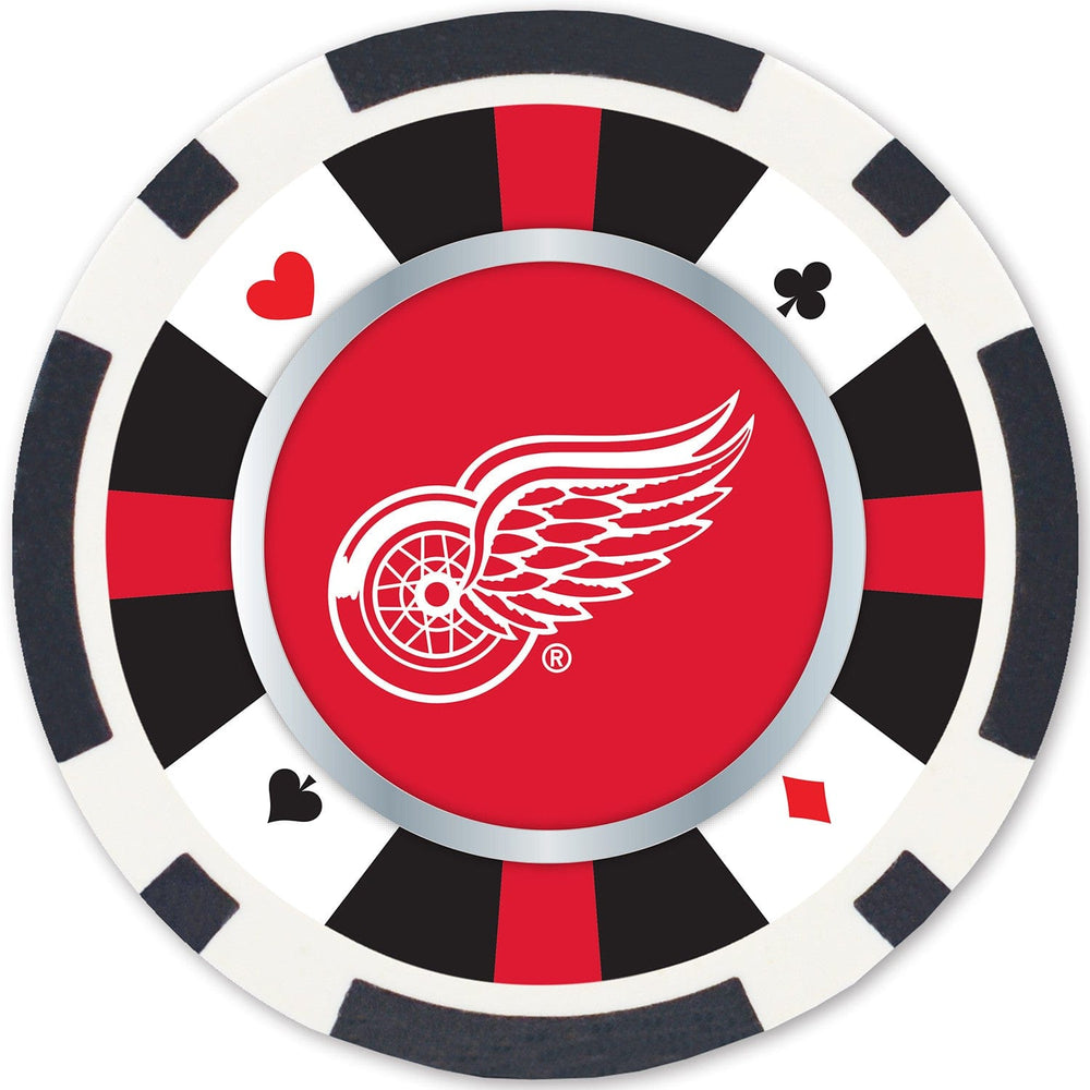 Detroit Red Wings 100 Piece Poker Chips (ONLINE ORDER ONLY)