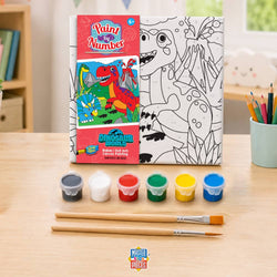 Dinosaur World - Paint by Number Kids (ONLINE ORDER ONLY)