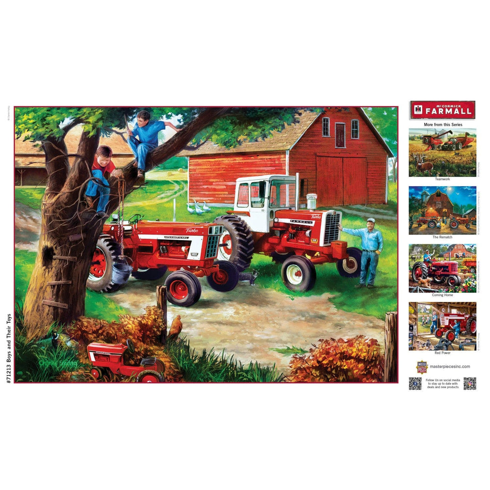 Farmall - Boys and Their Toys 1000 Piece Jigsaw Puzzle (ONLINE ORDER ONLY)