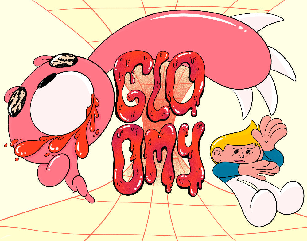 Genie Espinosa - Y2Kg-beR - Art Print - Gloomy Bear Exhibition (ONLINE ORDER ONLY)