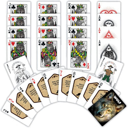 Wolf Playing Cards - 54 Card Deck (ONLINE ORDER ONLY)